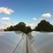 Center gutter of the new greenhouse