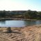 A pond in the Cliffside area of River Falls in the Palo Duro Canyon