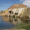 Hot Springs and Suspension Bridge, Thermopolis, Wyoming