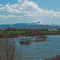 Snake River springtime. North of Blackfoot, Idaho