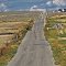 Rural road NW of Blackfoot, Idaho. 435mm telephoto equiv