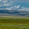 Cokeville Meadows National Wildlife Refuge looking westward. Bear Lake Plateau is the hill in the distance.