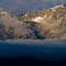 lone peak in clouds