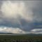 Rain Storm Turbulence with Rainbow