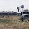 old truck and water tower