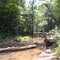 Moonville path (second creek crossing - east of tunnel 2011)