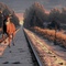 "Back on Track" a painting by Frank Mittelstadt