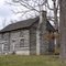 Flohr House, built about 1810. Blue limestone of the chimney is characteristic of this region.