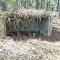 WWII era skeet launcher enclosure at former Yellow Water Naval gunnery school.