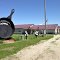 Iowa's Largest Frying Pan - Brandon Community Center