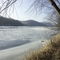 Wisconsin River near Lone Rock, WI. - 11 January 2004