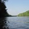 looking down river for Hancock MD