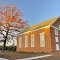 VIRGINIA: NEW KENT COUNTY: QUINTON: Emmaus Baptist Church, 6700 Emmaus Church Road (S.R. 106) with cemetery tree