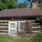 old log cabin