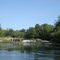 Kayaking on the Pawcatuck River past the dam