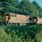 Southbound Maine Central Railroad Freight Train "BR-4", with GE "Independence Class" U18B No. 406, "Colonel John Allen", EMD GP38, No. 263 and a GP7 providing power at Benton, ME