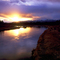 Madison river sunset-Mt