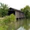 Alamuchee Bellamy Covered Bridge on the UWA Campus at Livingston, AL
