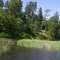 Steep hillside on the banks of the Boy River