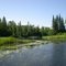 Heading north on the Boy River
