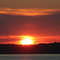 sunset on Mullet Lake