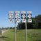 The entrance to Kalkaska