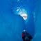 ICE CAVE IN THE VALDEZ GLACIER