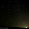 Looking into the Milky Way over the Ludington reservoir