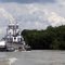 Barge on Intracoastal Canal