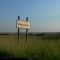 "Varzulitsa" - sign at the entrance of the village