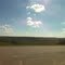 driving through a hockney painting