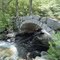 1989, Stoddard NH - Twin arch stone bridge