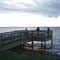 Brave fishermen on a windy November afternoon at lake Mattamuskeet