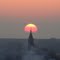 Coucher de Soleil sur la basilique d'Albert