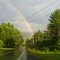 Rainbow after the rain. Londonderry, VT