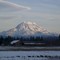 Mt Rainier Looking East from Graham, Washington
