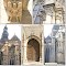 COLLAGE DE DETAILS DE LA BASILIQUE SAINT SAUVEUR DINAN