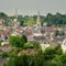 Une vue "carte postale" d'Argenton prise des quartiers nord de la ville.