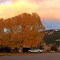 Sunset at Town of Jackson