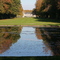 Courances - Le château de puis le fond du parc