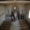 Statue of an angel in the church of Chambon