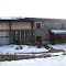 mairie de riverie sous la neige