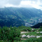 View from Tre la Tete