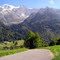 route sous le mont blanc