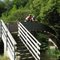 Passerelle sous la Capelle Viaur