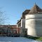 24 ALLEMANS  Combranche  -colombier semi-circulaire de l'ancienne commanderie-
