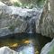 Pool by trail