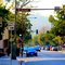 Looking down Lexington Ave. near Brand Blvd., Glendale, CA