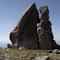 Cool Rock Formation on Ridge above Rawah 4