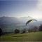 Parapentes au déco des Echelles